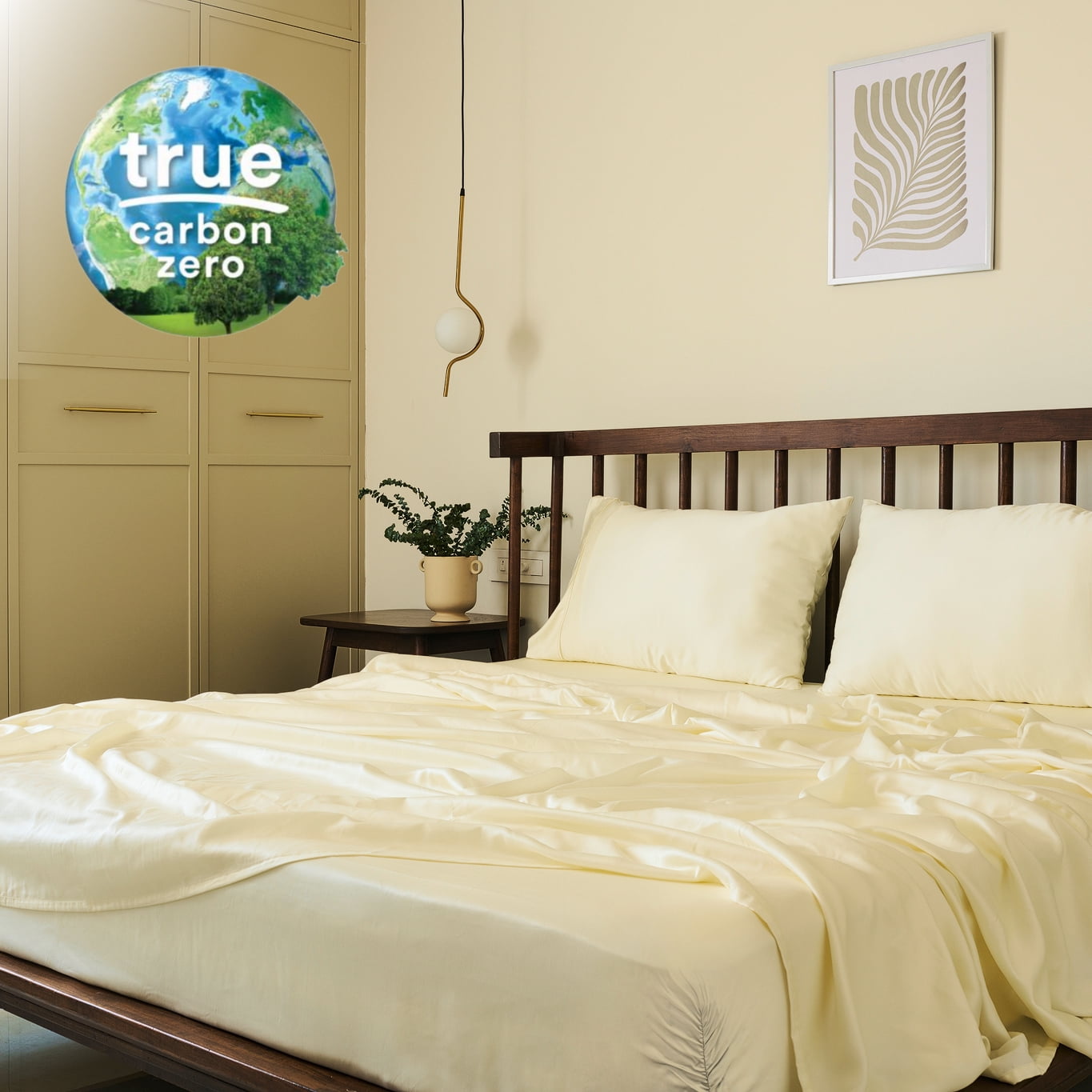 Weddingly Certified 100 Tencel Lyocell Sheets4 piece setSateen Weave