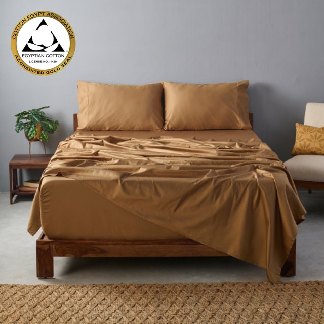 Weddingly certified 100 Giza egyptian cotton sheets4 piece setDeep