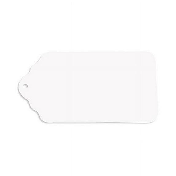 Weddingstar 1279-08 Merchandise Tag Plain - White