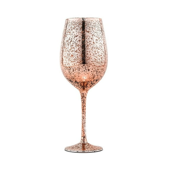 Weddingstar 18 oz. Mercury Wine Glass - Rose Gold