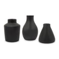 thumbnail image 1 of Weddingstar 3-Piece Clay Table Vase Set - Black, 1 of 3