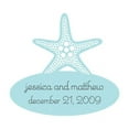 thumbnail image 1 of Weddingstar 8578-26 Starfish Shaped Stickers- Chocolate- pack of 36, 1 of 1