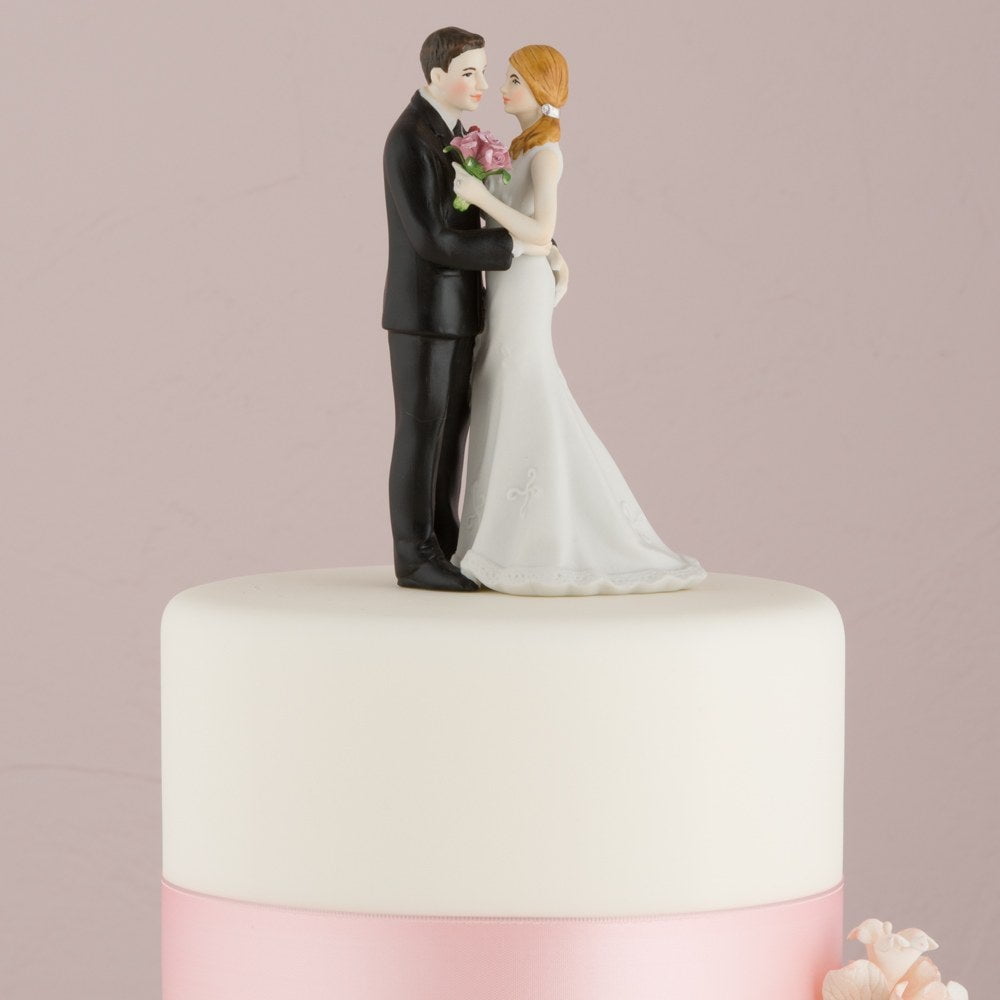 Weddingstar Bride And Groom Couple Wedding Cake Topper Figurine - "My Main Squeeze"
