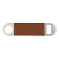 thumbnail image 1 of Weddingstar Faux Leather Wrapped Bar Blade Bottle Opener - Brown, 1 of 4