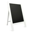 thumbnail image 1 of Weddingstar Framed Rectangular Chalkboard Easel Sign - White, 1 of 5