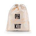 thumbnail image 1 of Weddingstar Hangover Survival Kit White Cotton Drawstring Bag - Oh Shit Kit, 1 of 4