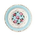 thumbnail image 1 of Weddingstar Large Round Disposable Paper Party Plates - Modern Floral Tea Party - Set Of 8, 1 of 1