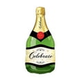 thumbnail image 1 of Weddingstar Mylar Foil Helium Party Balloon Decoration - Classic Green Champagne Bottle, 1 of 3
