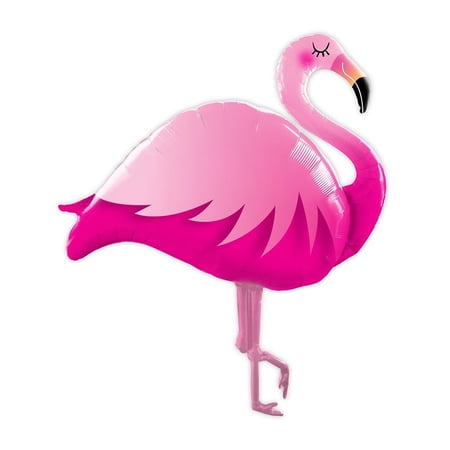 Weddingstar Mylar Foil Helium Party Balloon Decoration - Giant Pink Flamingo