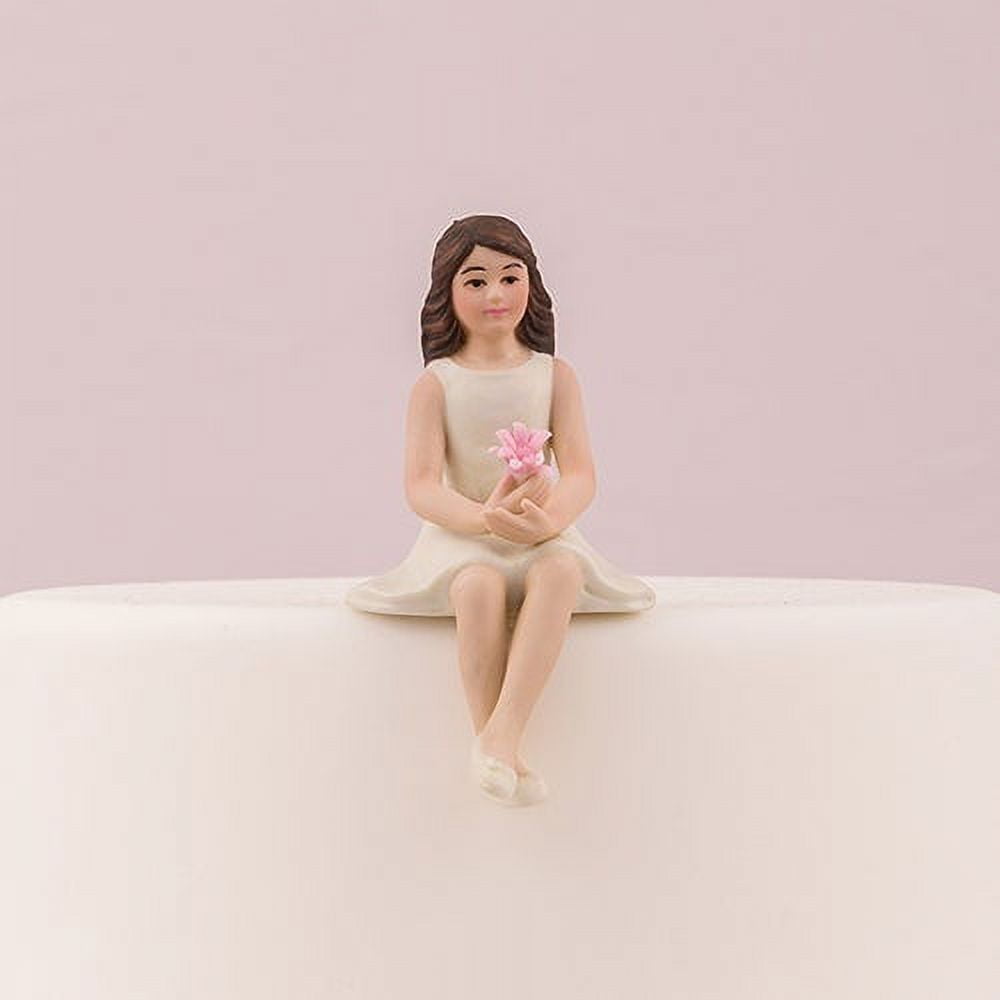 Weddingstar Preteen Girl Porcelain Figurine Wedding Cake Topper