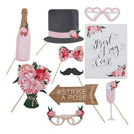 Weddingstar T316 Wedding Photo Booth Props Floral Whimsy