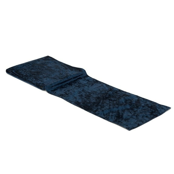 Weddingstar Velvet Table Runner - Navy Blue
