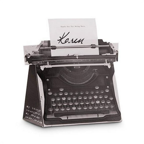 Weddingstar Vintage Inspired Typewriter Favor Box Kit