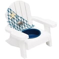 thumbnail image 1 of Weddingstar White Deck Chair Favor Candle Holders - Set of 4, 1 of 6