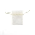 thumbnail image 1 of Weddingstar X2009-77 Organza Fabric Drawstring Bag, Silver -Small, 1 of 1