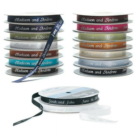 Weddingstar favor and gift wrapping solid colored ribbon 300' Roll 3/8" Wide