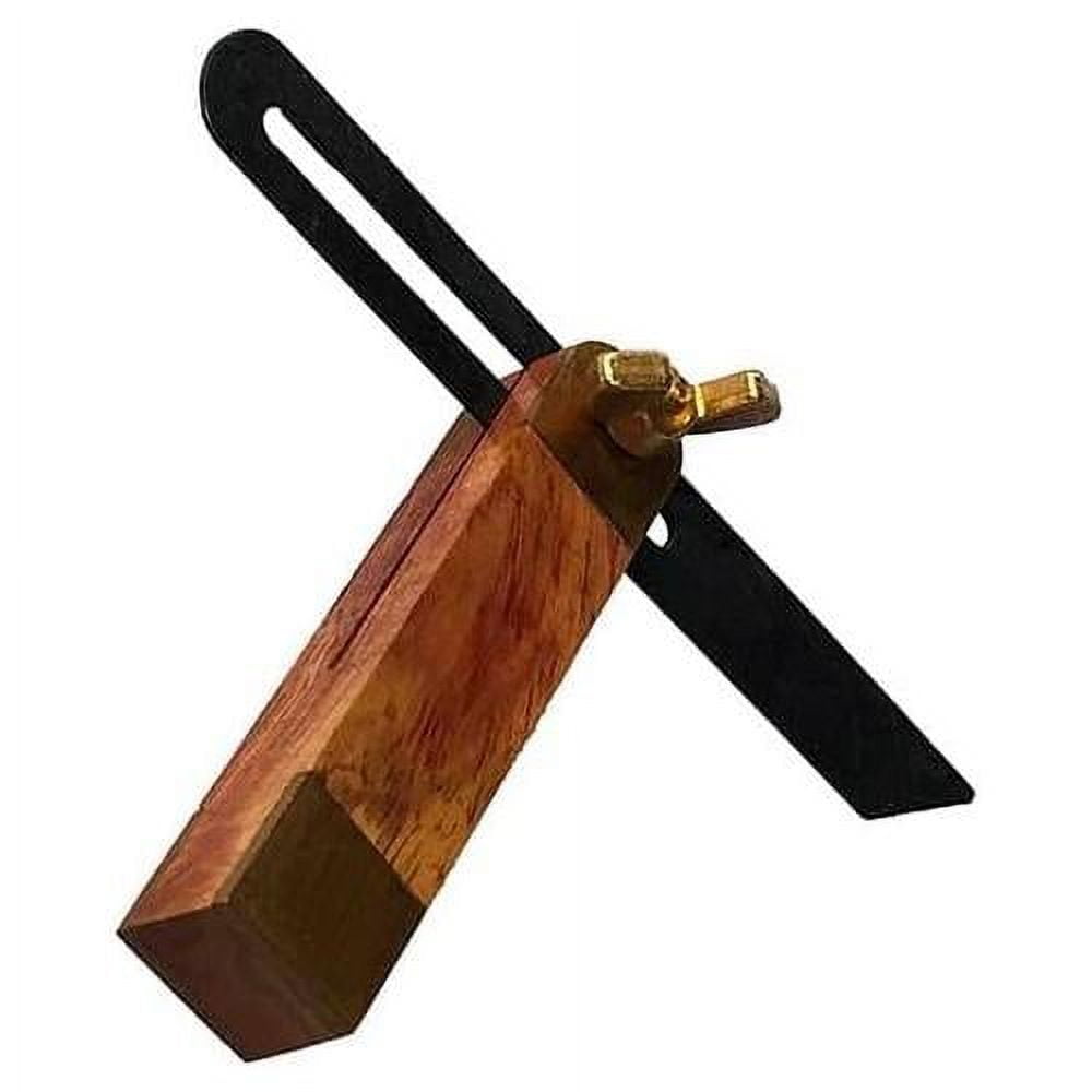 Wedge 4.5" Mini Sliding Bevel Stainless Steel Blade & Brass Locking