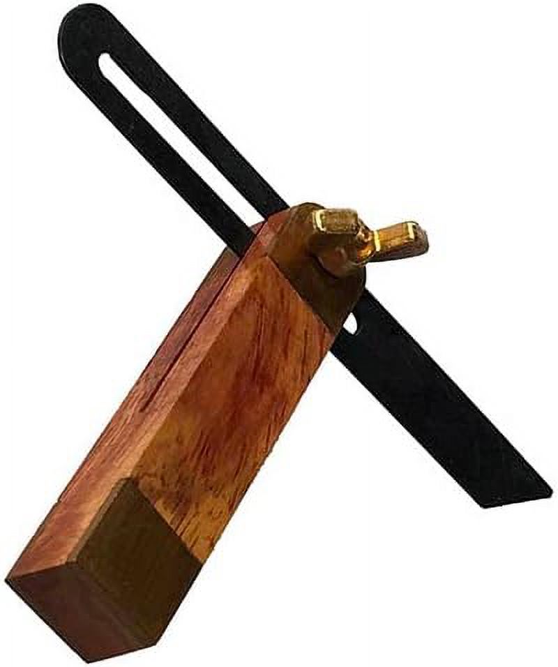 Wedge 4.5" Sliding Bevel Stainless Steel Blade & Brass Locking