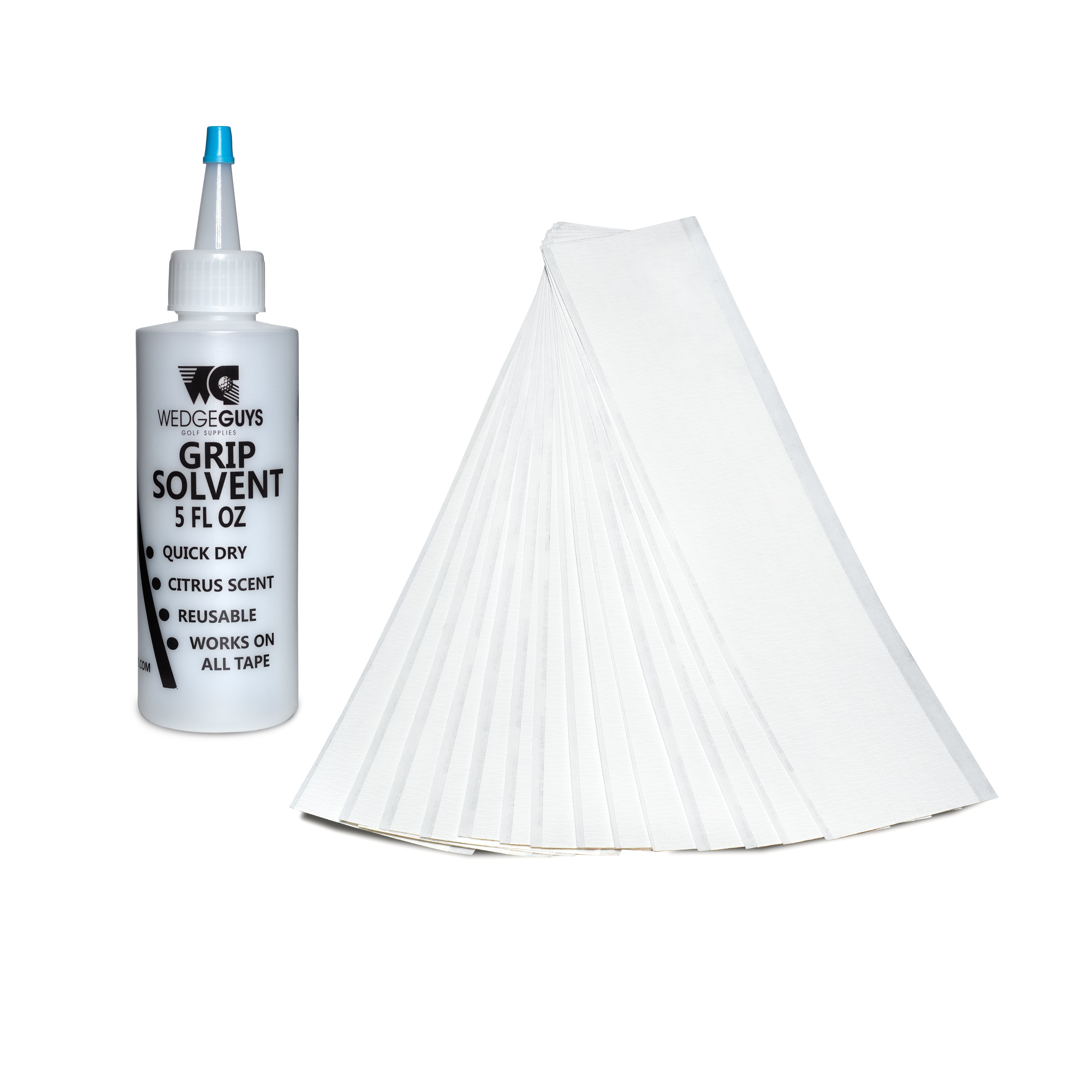 Wedge Guys Golf Grip Kit (Light Grip Kit 15 Grip Tape Strips, 5 Ounce