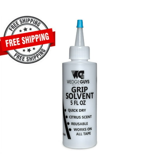 Wedge Guys Professional Golf Grip Solvent for Regripping Golf Clubs 5 Ounce Solution for Easy Regripping and Golf Club Repair