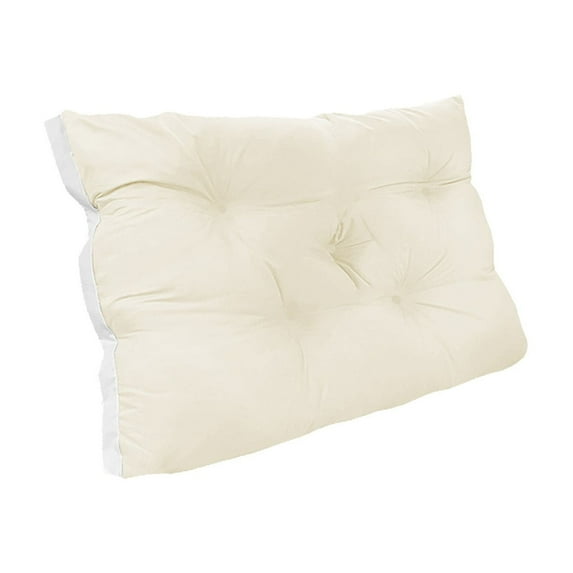 Wedge Headboard Pillow 24in Corduroy Reading Backrest Cushion for Bed, Lumbar Support Bolster for Sitting Up, Dorm Room & Mom Gift