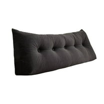 Wedge Headboard Pillow With Ergonomic Design For Comfortable Support As Reading Backrest, Lumbar Cushion, Or Bed Wedge Suitable For Dormitory, Bunk Bed, Sofa Bed, And Daybed Use