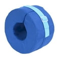 thumbnail image 1 of Wedge Heel Foot Support Pillow with Removable Cover, Ankle Cushion for Bed Foot Pressure Relief And Leg Elevation Blue, 1 of 8
