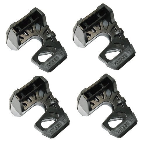 Wedge-It - The Ultimate Door Stop - Black 4 in quantity