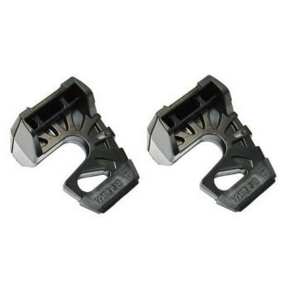 Wedge-It - The Ultimate Door Stop - Black - TWO PACK