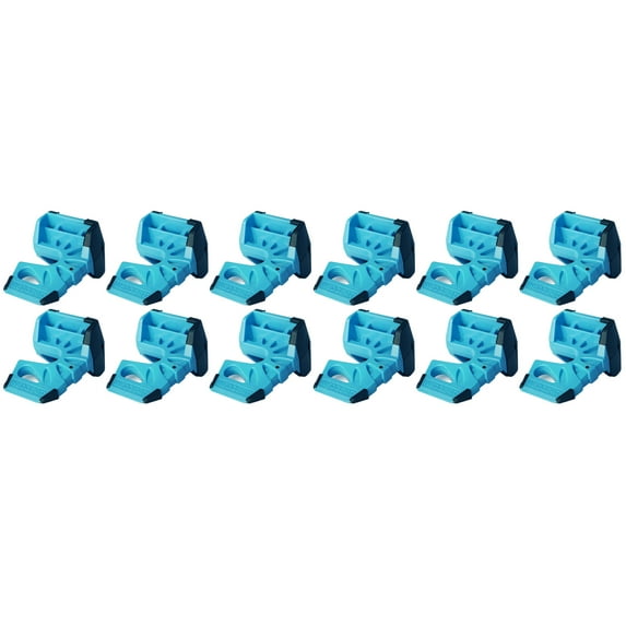 Wedge-It - The Ultimate Door Stop - Blue - Pack of 12
