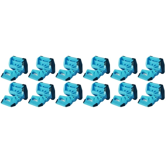 Wedge-It - The Ultimate Door Stop - Blue - Pack of 12