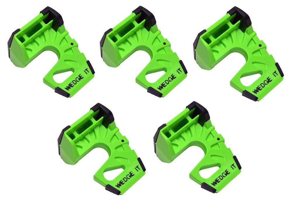 Wedge-It, The Ultimate Door Stop - Lime Green (5 PACK)