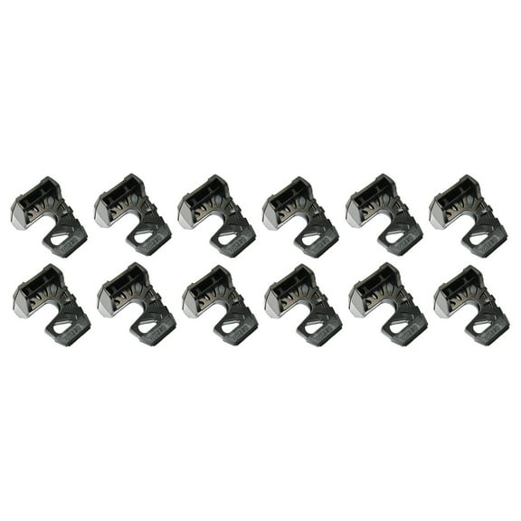 Wedge-It - Ultimate Door Stop - Black - Pack of 12