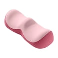 thumbnail image 1 of Wedge Leg Elevation Pillow, 19.68 X 7.87 X 5.7 Inch Elevated Foot‑Rest Cushion with Washable Cover, Leg‑Pressure Relief Support Pillow for Bed, Sleeping & Pregnancy Rest,Pink, 1 of 8