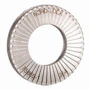 Wedge Lock Washer, For Screw Size M20 Steel, Plain Finish, 2 PK 1591