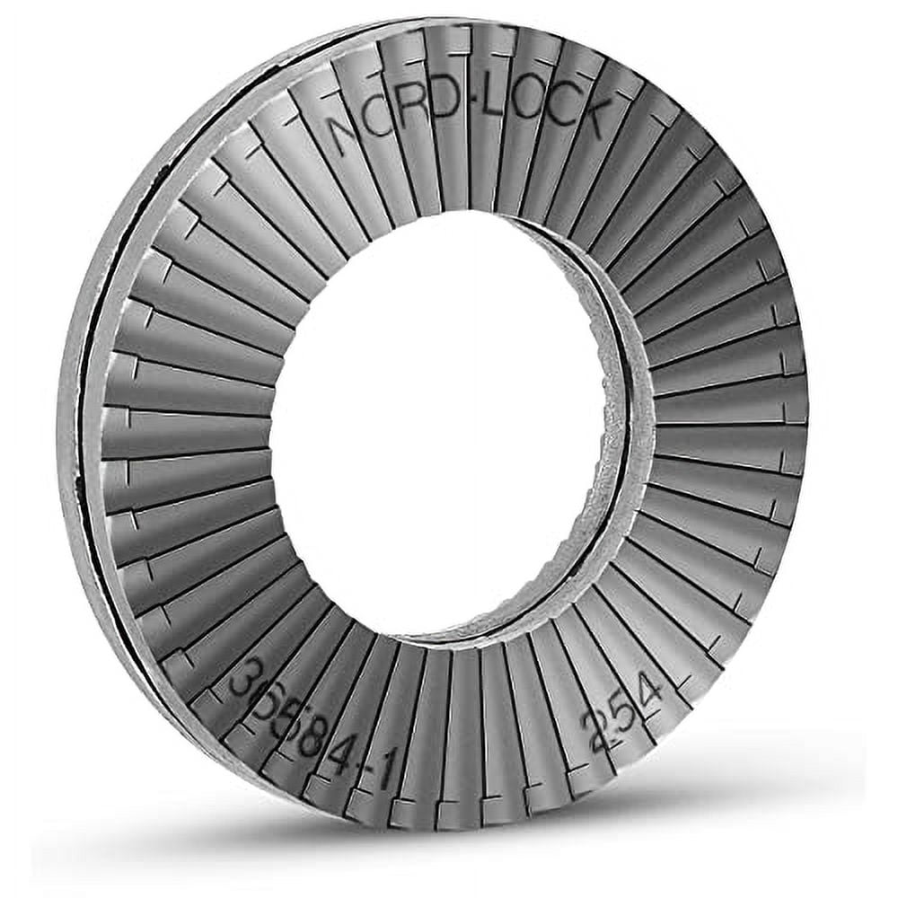 Wedge Locking Stainless Steel (254 SMO) Washer, Vibration Resistant