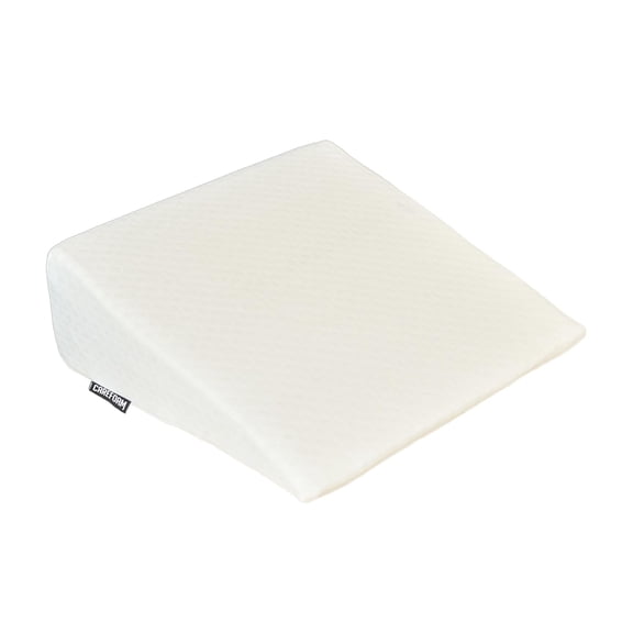 Wedge Pillow For Back Support, Adjustable Wedge Pillow With Headrest, White - 22 X 22 X 12 Inch | Memory Foam Bed Wedge Pillow For Sleeping | Acid Reflux, Gerd, Snoring, Resting