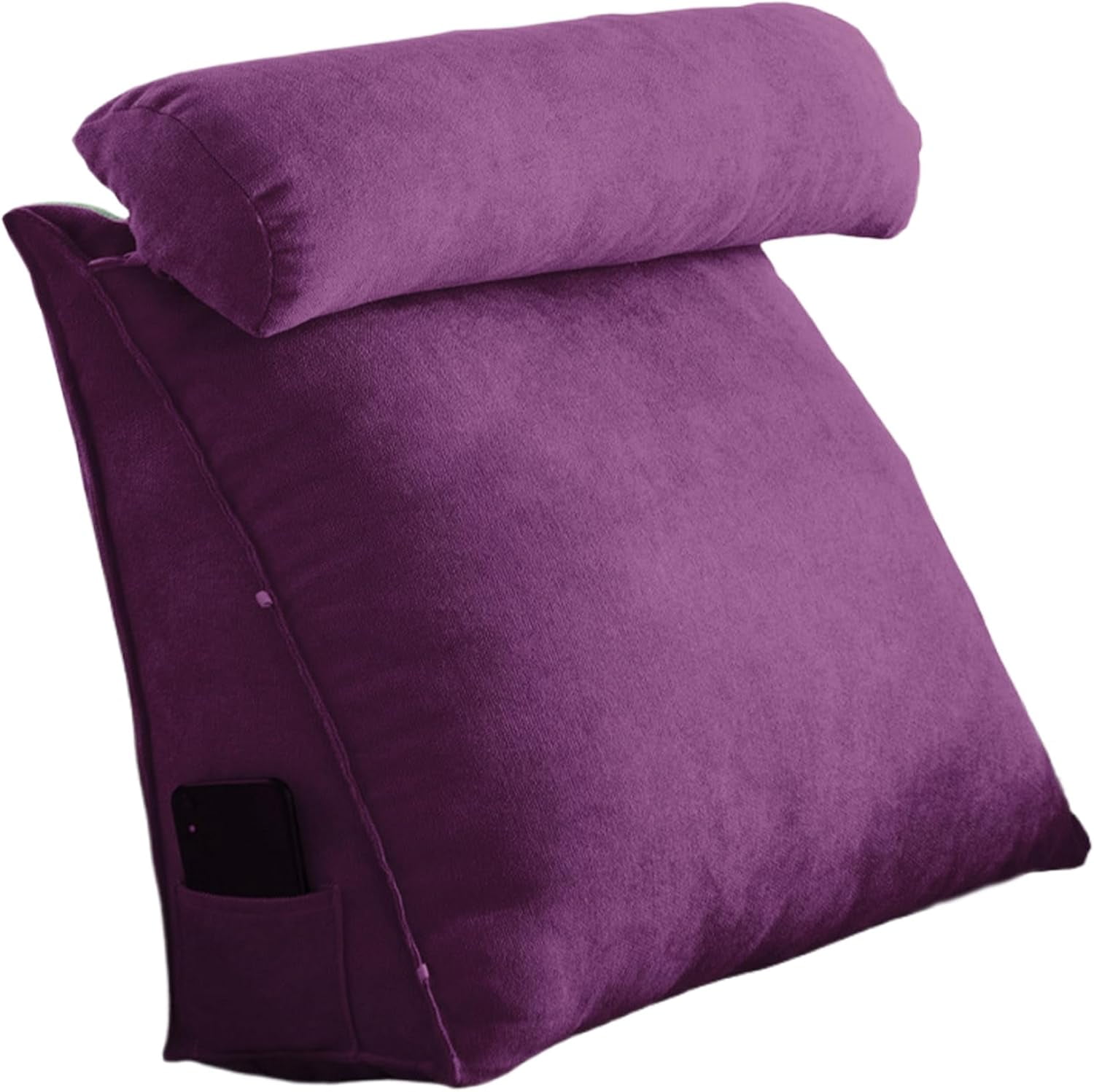 Wedge Pillow Back Support Pillow:Adjustable Triangular Lumbar Neck Back ...