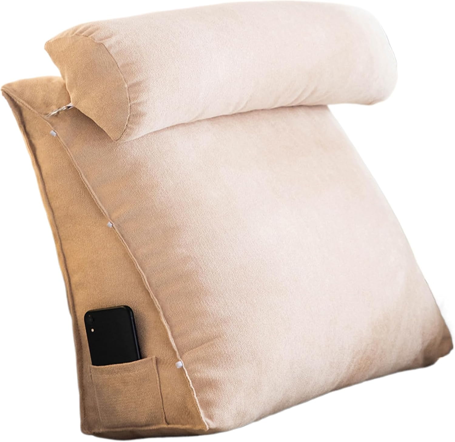 Wedge Pillow Back Support Pillow:Adjustable Triangular Lumbar Neck Back ...