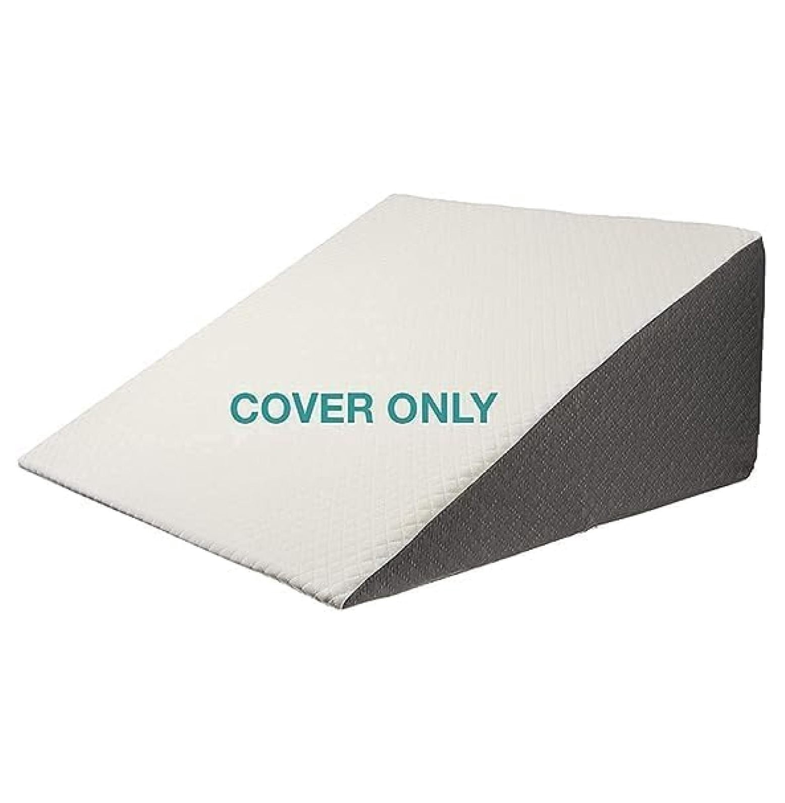 Wedge Pillow Case | Chic Jacquard Cover Bed Wedge Pillow Case | Wedge Pillow Case Cover ONLY, Multiple Size (Fits 7-8 Inch Wedges)