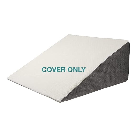 Wedge Pillow Case | Chic Jacquard Cover Bed Wedge Pillow Case | Wedge Pillow Case Cover ONLY, Multiple Size (Fits 7-8 Inch Wedges)