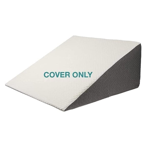 Wedge Pillow Case | Chic Jacquard Cover Bed Wedge Pillow Case | Wedge Pillow Case Cover ONLY, Multiple Size (Fits 7-8 Inch Wedges)