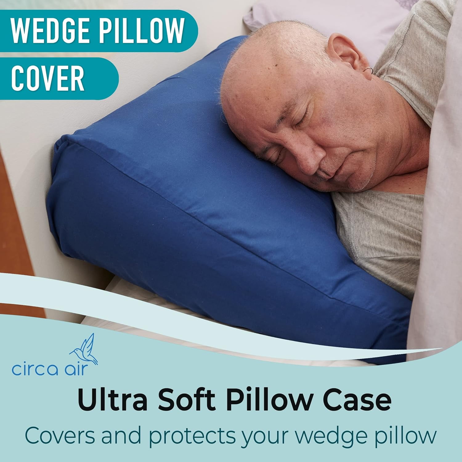Bed Wedge Pillow Case
