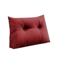 thumbnail image 1 of Wedge Pillow Headboard 24x20x6 Inch Triangular Bed Wedge Pillow for Headboard, Headboard Pillow Reading Pillow for Daybeds and Bunk Beds with Removable Cover, 1 of 7
