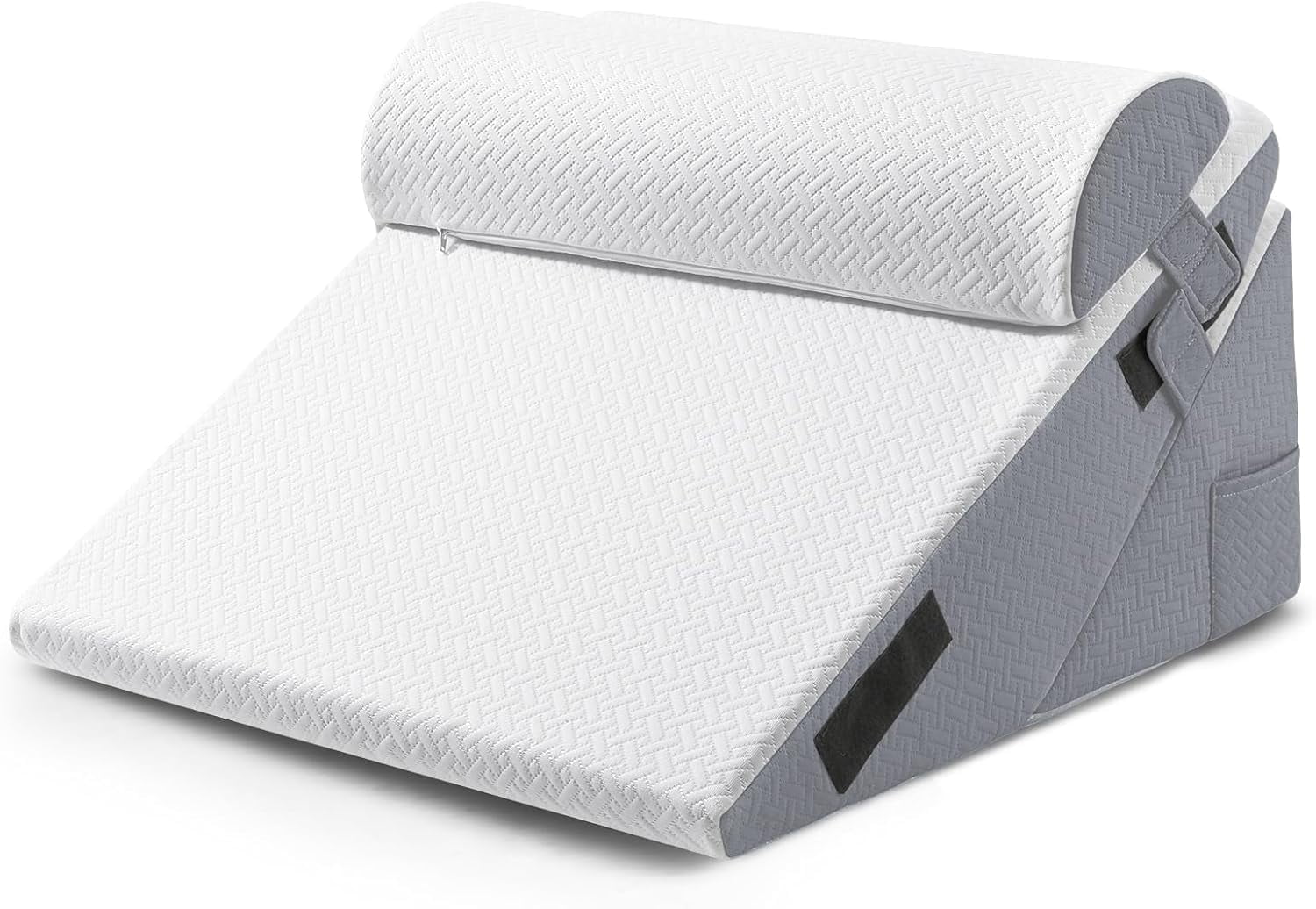Wedge Pillow for Sleep Apnea, Bed Wedge Pillow for Acid Reflux and Back