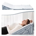 thumbnail image 1 of Wedge Pillow for Sleeping Orthopedic Bed Wedge Pillow Set, 9&12 Inch Adjustable Height Memory Foam Triangle Pillow Wedge for After Surgery, Acid Reflux, Gerd, Snoring, 1 of 4