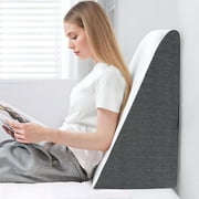 CozyHome -MT Wedge Pillow for Sleeping Adjustable Memory Foam Incline Elevated Triangle Wedge Pillow