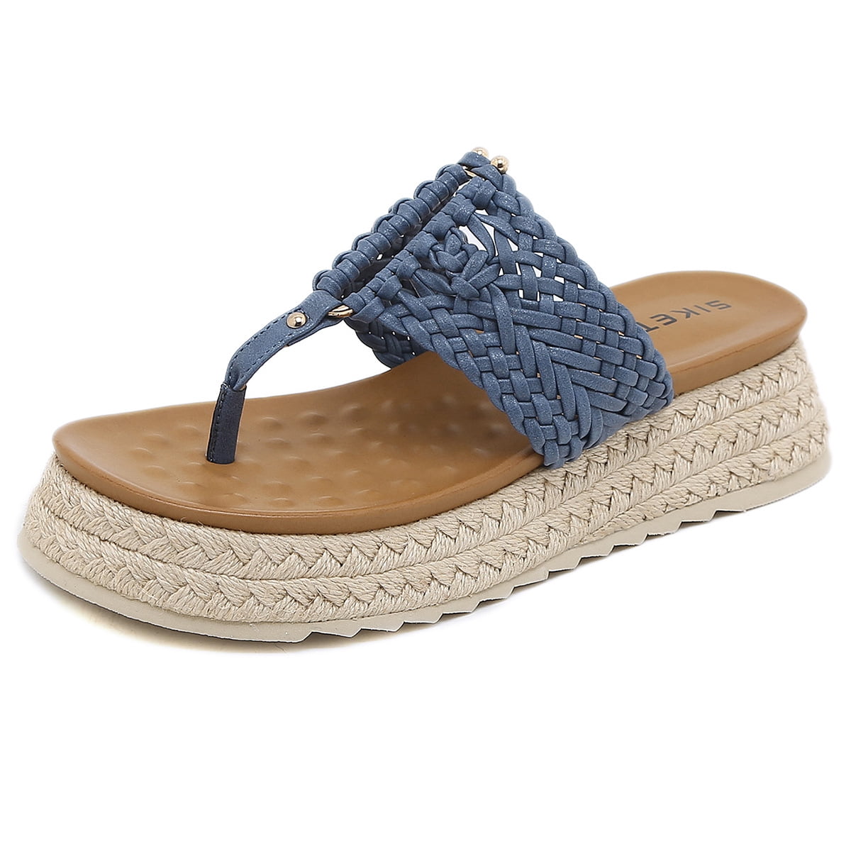 Wedge Sandals for Women Dressy Summer Comfortable Cushion Womens Flip Flops Casual Orthopedic