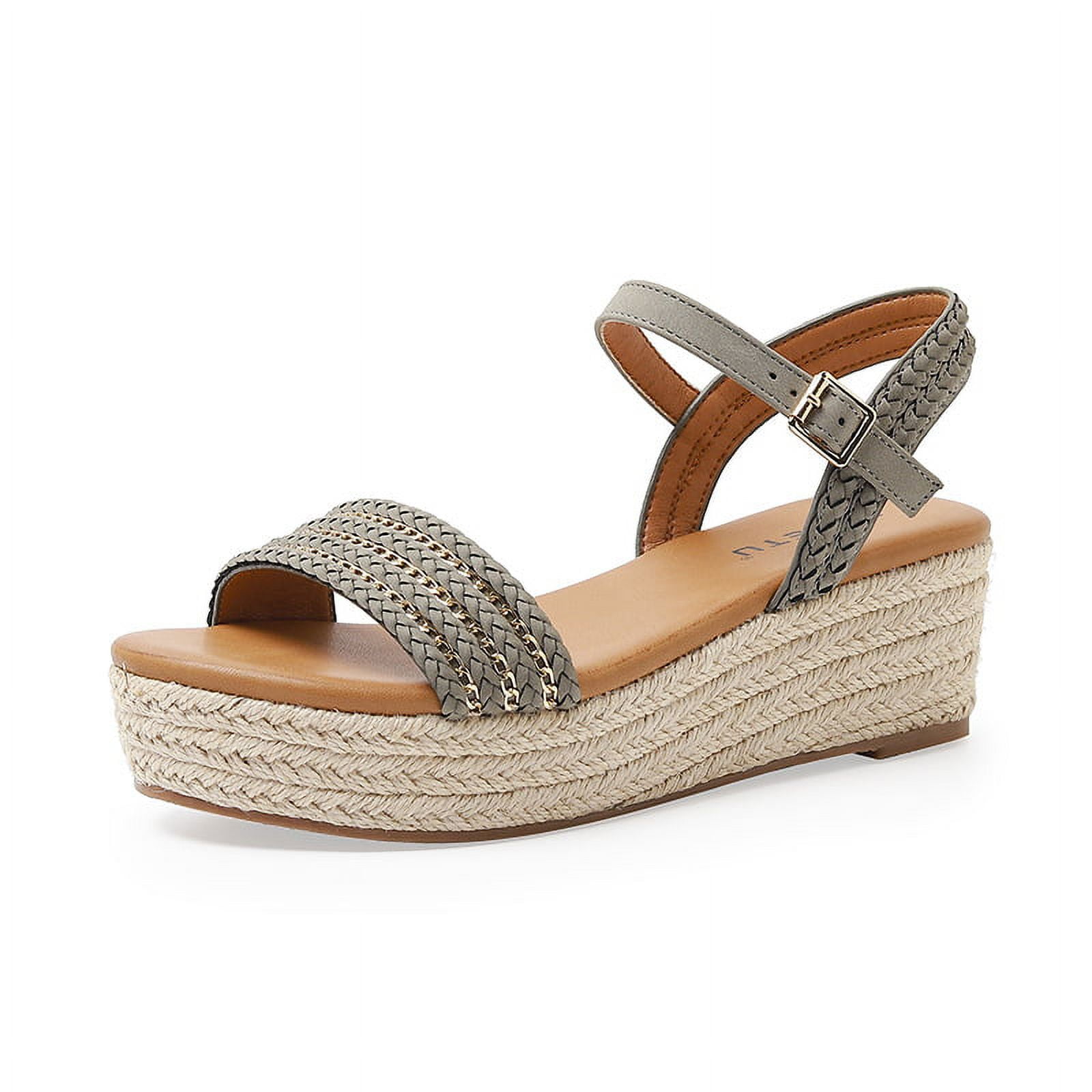 Wedge Sandals for Women Dressy Summer Comfortable Cushion Womens Flip Flops Casual Orthopedic