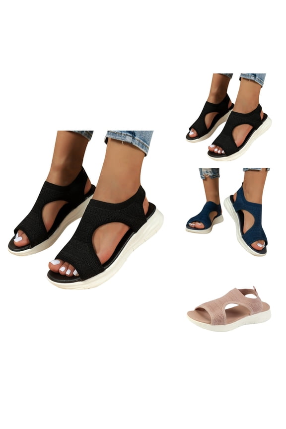 Wedge Sandals for Women with Arch Support | Dressy Platform Summer Sandals | Comfortable Casual Low Heel Dress Sandal
